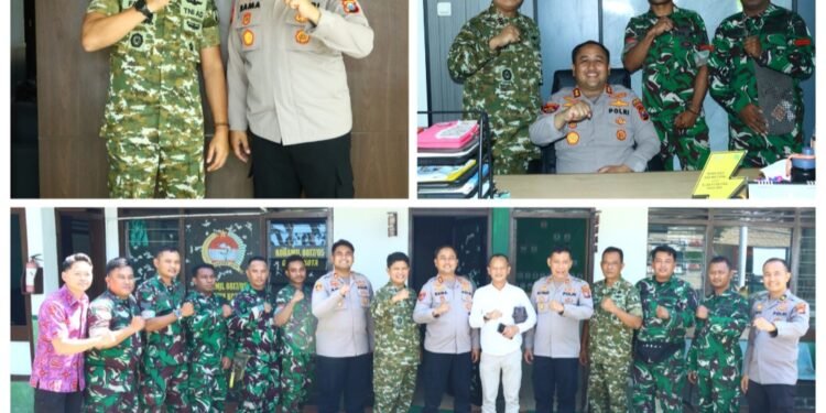 Kapolres dan Dandim Gresik Tegaskan Komitmen Terus Menjaga Kekompakan dan Memberikan Pelayanan Terbaik kepada Masyarakat