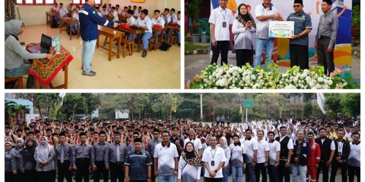Wow, 49 Insan Petrokimia Gresik Berbagi Inspirasi Bersama Ribuan Siswa SMK Assa’adah Bungah dan SMAN 1 Kedamean