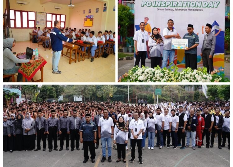 Wow, 49 Insan Petrokimia Gresik Berbagi Inspirasi Bersama Ribuan Siswa SMK Assa’adah Bungah dan SMAN 1 Kedamean