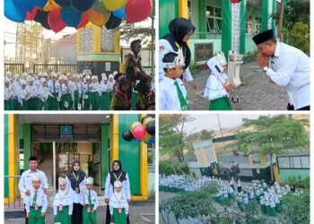 Pelepasan Balon Berisi Doa, Cita-cita dan Harapan Warnai Matamuda MIN 2 Gresik 2026