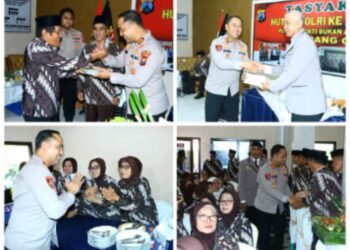 Tasyakuran HUT ke-27 PP Polri, Kapolres Gresik: Purna Bhakti Bukan Akhir Pengabdian