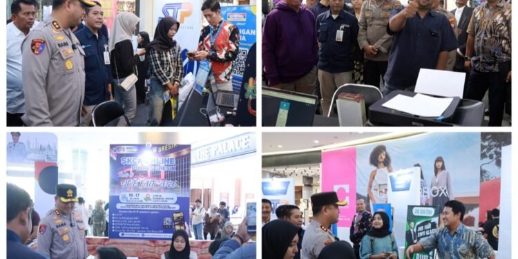 Layanan SKCK Polres Gresik di Job Fair 2026 Berbuah Apresiasi dari Dahlan Iskan: Sangat Membantu Pencari Kerja