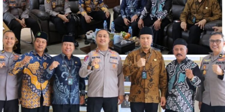 Kemenag dan Polres Gresik Siap Perkuat Karakter Generasi Muda Religius yang Taat Hukum 