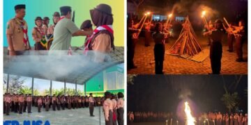 Semangat PERJUSA MTsN Gresik: Tanamkan Kemandirian dan Kekompakan Murid Kelas 7
