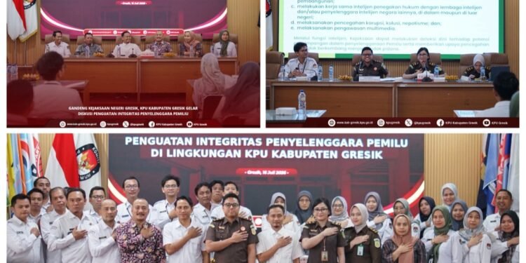 Gandeng Kejari Gresik, KPU Gelar Diskusi Penguatan Integritas Penyelenggara Pemilu