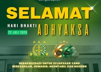 Kapolres Gresik Beserta Staf dan Bhayangkari Ucapkan Selamat Hari Bhakti Adhyaksa