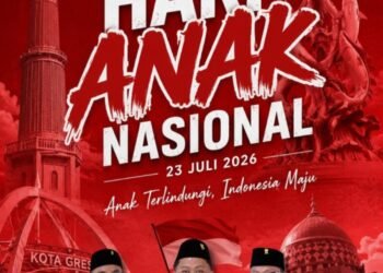 Keluarga Besar DPC PDI Perjuangan Kabupaten Gresik Ucapkan Selamat Hari Anak Nasional 2026