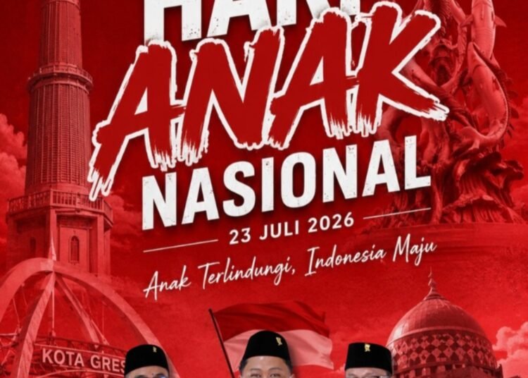 Keluarga Besar DPC PDI Perjuangan Kabupaten Gresik Ucapkan Selamat Hari Anak Nasional 2026