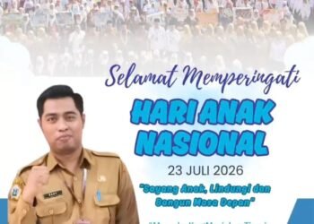 Hari Anak Nasional, Kepala UPT SMPN 1 Gresik: “Setiap Anak adalah Cahaya yang Membawa Harapan dan Masa Depan Bangsa”