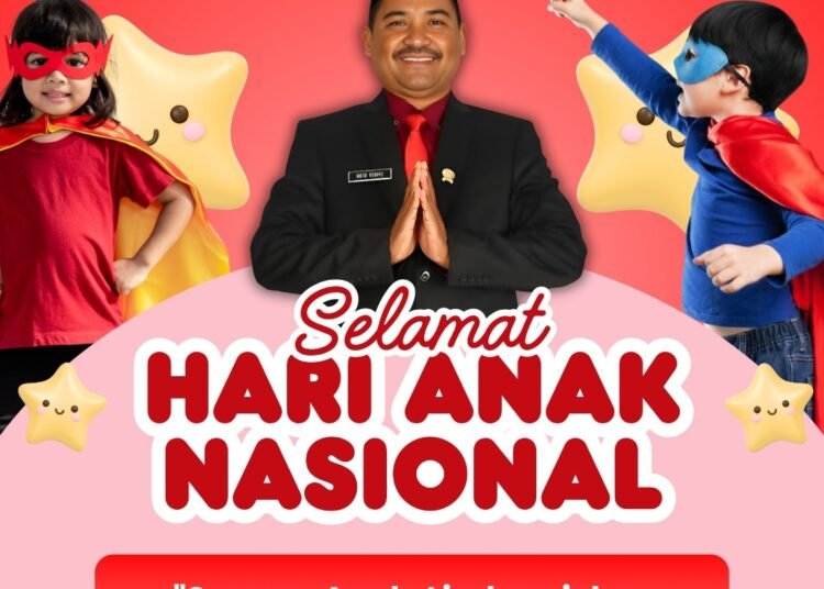 Anggota DPRD Gresik Noto Utomo Ucapkan Selamat Mensyukuri Hari Anak Nasional 2026