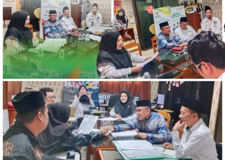 Sat Set Antiribet !! Penzawa Kemenag Gresik Fasilitasi Legalitas Akta Ikrar Wakaf Yayasan Islam Bumi Aswaja Dukun