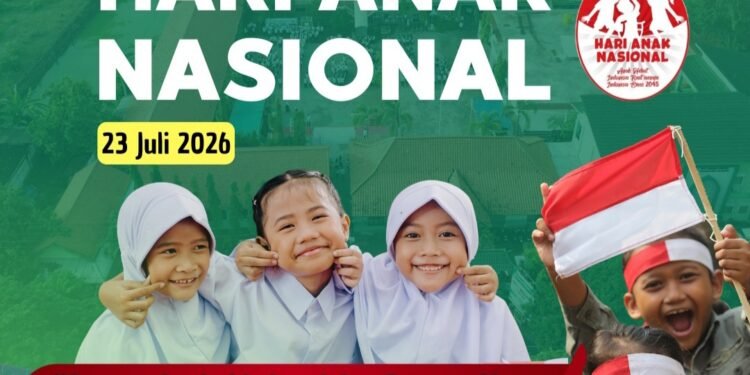 Keluarga Besar MTsN Gresik Ucapkan Selamat Hari Anak Nasional 2026