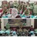 Teladan !! Dandim Gresik dan Ketua Persit Tulus Ikhlas  Sumbangkan Darahnya di HUT ke-60 Korem 084/Bhaskara Jaya