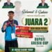 Jooss !! Siswa MAN 1 Gresik Sabet Juara 2 Pencak Silat Seni Regu Putra Bupati Gresik Cup 2026