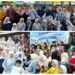 Penuh Haru !! Ikatan Wanita Wali Murid SD Mugeb Berbagi Kasih Bersama Anak Jalanan Terminal Gubernur Suryo Gresik