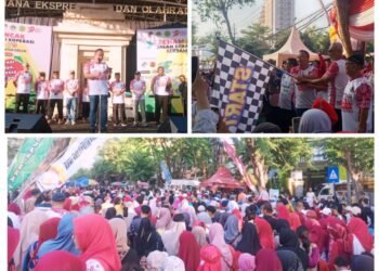 Puncak Perayaan Hari Koperasi ke-79 Kabupaten Gresik Meriah, Ribuan Warga Ikuti Jalan Sehat Berhadiah Umrah