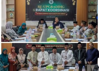 MUI Gresik Gelar Re-Upgrading Petugas Bimbingan Rohani yang Bertugas di Rutan, PA Gresik, RSUD Ibnu Sina, RS Semen, serta RS Petrokimia Gresik