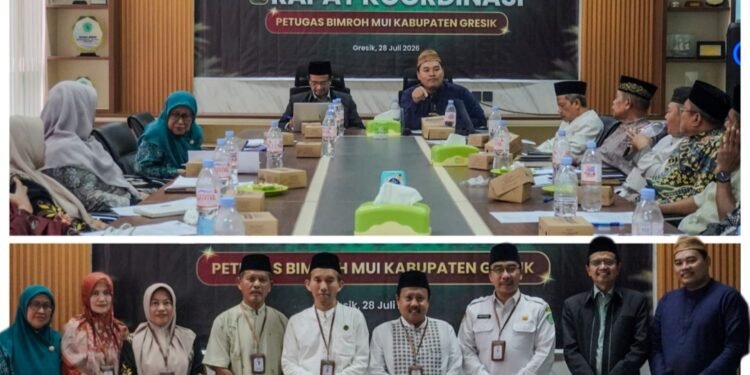 MUI Gresik Gelar Re-Upgrading Petugas Bimbingan Rohani yang Bertugas di Rutan, PA Gresik, RSUD Ibnu Sina, RS Semen, serta RS Petrokimia Gresik