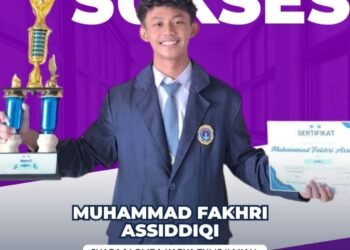 Alhamdulillah !! Muhammad Fakhri Assiddiqi MAN 1 Gresik Raih Juara 1 Lomba Karya Tulis Ilmiah Al-Qur’an Tingkat Jawa Timur