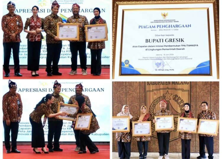 Tak Henti Ukir Prestasi !! Bupati Gresik Sukses Boyong 5 Penghargaan di Harganas Jatim