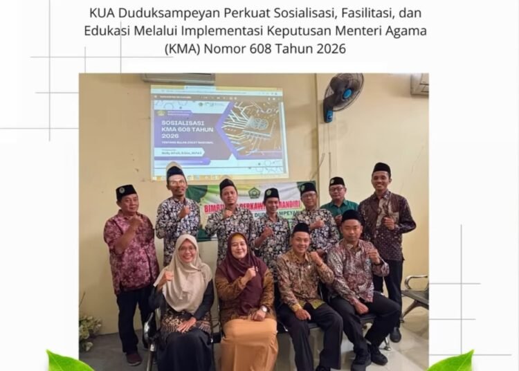 Hadirkan Gara Zawa, KUA Duduksampeyan Siap Sukseskan Bulan Zakat Nasional