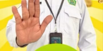 Tegas dan Berani !! Kemenag Gresik Serukan Lawan Korupsi, Tolak Gratifikasi !!