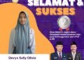 DEVYA SELLY OLIVIA SISWA MAN 1 GRESIK PERSEMBAHKAN SILVER MEDALI OLIMPIADE BAHASA INGGRIS TINGKAT NASIONAL