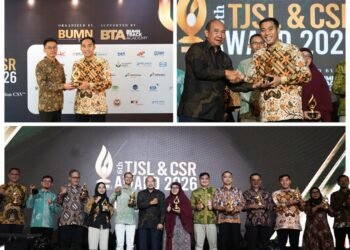 Berdampak Nyata bagi Masyarakat, Implementasi TJSL Petrokimia Gresik Raih Predikat Gold Pilar Lingkungan di Ajang 6th TJSL & CSR Award 2026