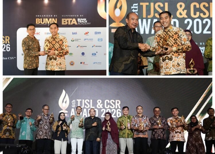 Berdampak Nyata bagi Masyarakat, Implementasi TJSL Petrokimia Gresik Raih Predikat Gold Pilar Lingkungan di Ajang 6th TJSL & CSR Award 2026