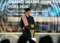 Menuju IGIC 2026, Menag Tegaskan Masjid Pilar Perdamaian dan Peradaban Dunia pada Tabligh Akbar di Surabaya