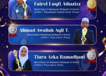 Membanggakan! Murid MI Alkarimi Gresik Ukir Prestasi Gemilang di Ajang Porsadin Kabupaten Gresik Tahun 2026