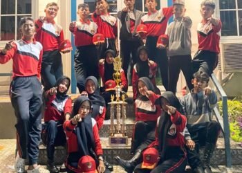 Istimewa !! Tim Paskibra MAN 2 Gresik “PASMANDA” Sukses Juara 2 Madya LOBB MAHARAJA 2026