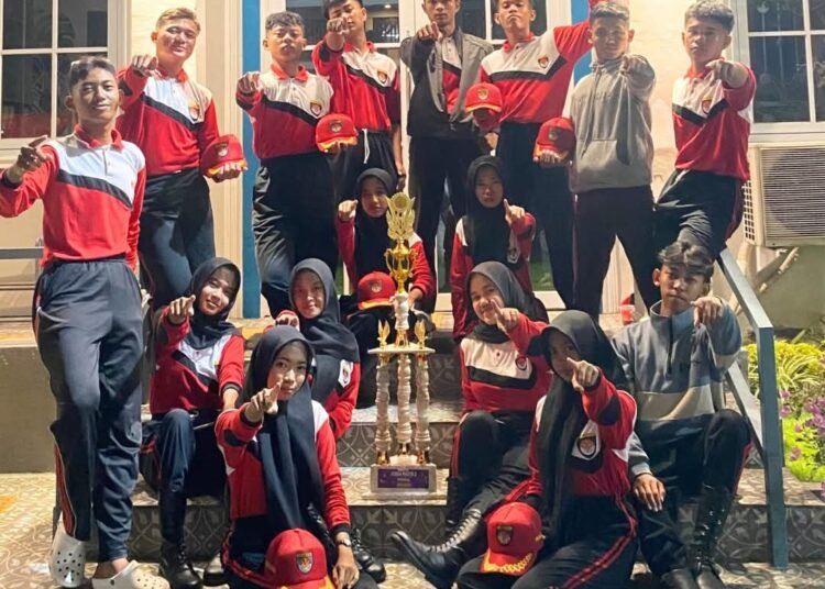 Istimewa !! Tim Paskibra MAN 2 Gresik “PASMANDA” Sukses Juara 2 Madya LOBB MAHARAJA 2026