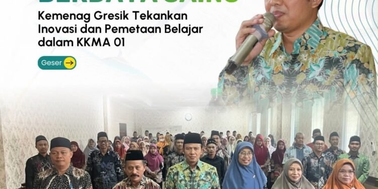 Kemenag Gresik Upgrade Level 72 Guru MA Demi Cetak Generasi Unggul, Berprestasi dan Berakhlakul Karimah