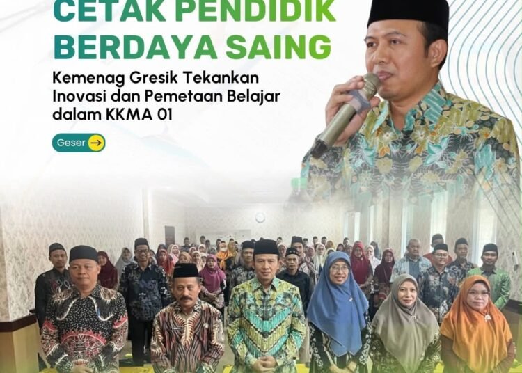 Kemenag Gresik Upgrade Level 72 Guru MA Demi Cetak Generasi Unggul, Berprestasi dan Berakhlakul Karimah