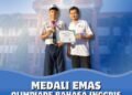 Siswa UPT SMPN 1 Gresik Raih Medali Emas Olimpiade Bahasa Inggris Prisma Social Science Competition 2026