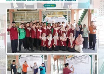 Tegaskan Komitmen Anti-Gratifikasi dan Korupsi, MAN 2 Gresik Gelar Deklarasi Zona Integritas bersama Seluruh Elemen Madrasah