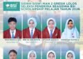 Investasi Masa Depan, Delapan Pelajar MAN 2 Gresik Raih Beasiswa BSI Scholarship Pelajar Tahun 2026