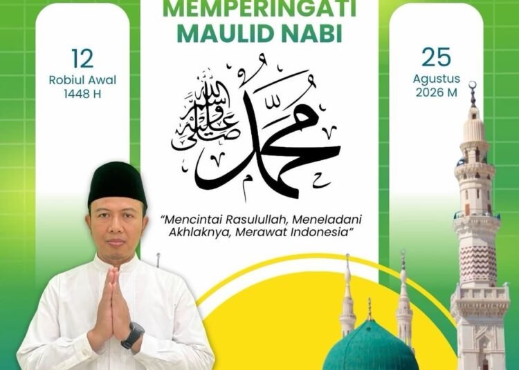 Kemenag Gresik Ucapkan Selamat Memperingati Maulid Nabi Muhammad SAW 12 Rabiul Awal 1448 H
