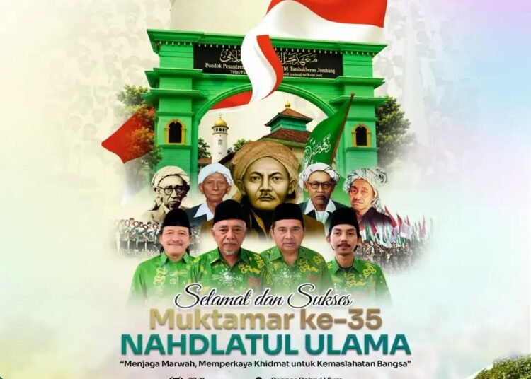 Seluruh Jajaran PCNU Gresik Ucapkan Selamat dan Sukses Muktamar Ke-35 Nahdlatul Ulama