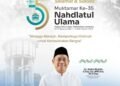 Rektor Universitas Sunan Gresik Ucapkan Selamat & Sukses Muktamar ke-35 Nahdlatul Ulama