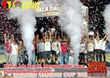 DRAMA ADU PENALTI, MENGANTI SABET JUARA 1 PIALA DANDIM CUP 2026