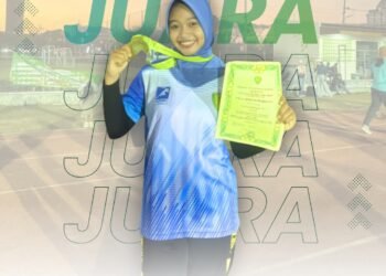 Lari Tercepat di Unesa, Zazkia Putri Siswi MAN 2 Gresik Sabet Medali Emas di Ajang East Java Youth & Kids 2026