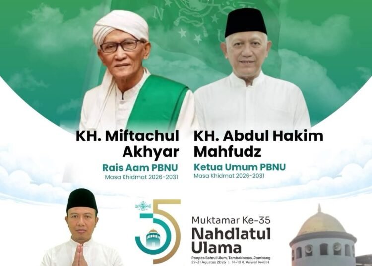 Kemenag Gresik Ucapkan Selamat Atas Terpilihnya KH. Miftachul Akhyar sebagai Rais Aam dan Gus Kikin sebagai Ketua Umum PBNU Masa Khidmah 2026–2031