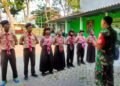 Babinsa Koramil 0817/05 Kota Gresik Tanamkan Disiplin dan Jiwa Nasionalisme Melalui Pelatihan Pramuka