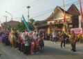 Ribuan Warga Asempapak Sidayu Tumpah Ruah Ikuti Jalan Sehat HUT ke-81 RI