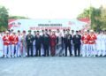 Kapolres Gresik Pimpin Upacara Penurunan Bendera HUT ke-81 RI: “Alhamdulillah Aman, Lancar, dan Khidmat”