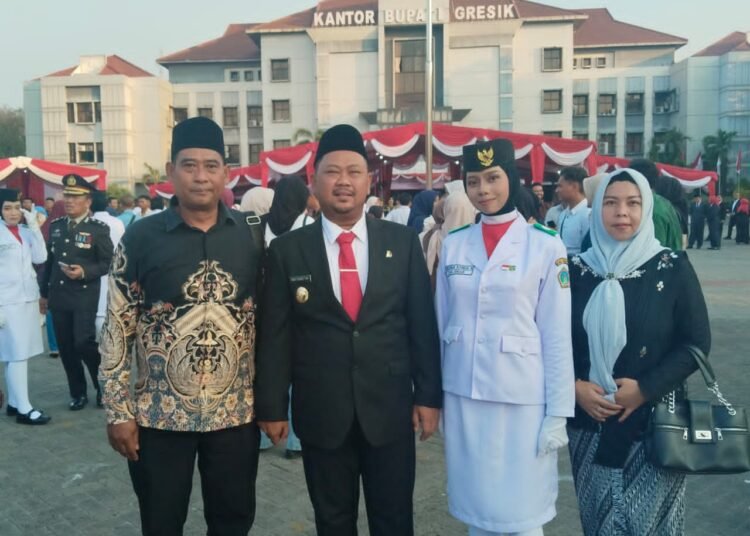Siswi MAN 2 Gresik Rachma Adinda Nurhidayah Terpilih sebagai Duta Terbaik Paskibraka dari Kecamatan Benjeng
