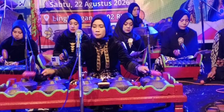 Semarak HUT RI ke-81, Warga Dusun Kalipang Wahas Gresik Hidupkan Kembali Budaya Lokal