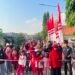 Semangat Kemerdekaan, Ratusan Warga Panjunan Tumpah Ruah Ikuti Jalan Sehat HUT RI